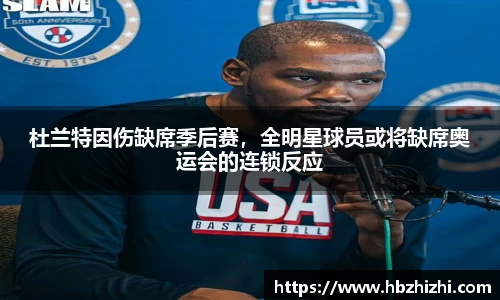 杜兰特因伤缺席季后赛，全明星球员或将缺席奥运会的连锁反应